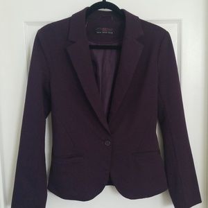 New Look Burgandy Blazer UK Size 10